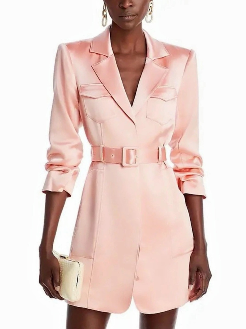 CINQ À SEPT Laith Belted Blazer Dress, NWT.